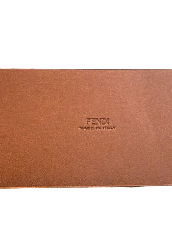 Fendi Forever Black Maxi Leather Belt Size 75cm/30in (Small) NWOT main image 10